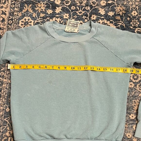 Jungmaven Blue Pullover Modern Casual Sweater - Picture 8 of 9